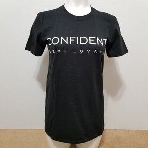 Demi Lovato shirt Small Confident graphic band merch 2015